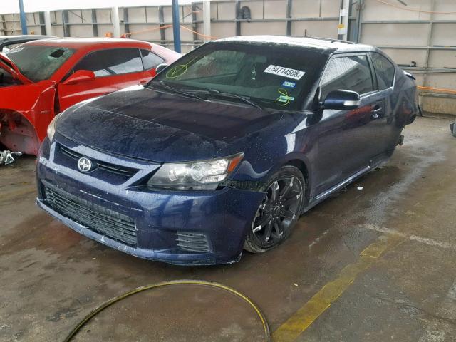 JTKJF5C72C3025888 - 2012 TOYOTA SCION TC ლურჯი ფოტო 2