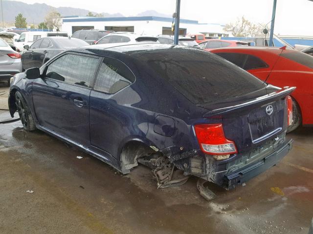 JTKJF5C72C3025888 - 2012 TOYOTA SCION TC ლურჯი ფოტო 3