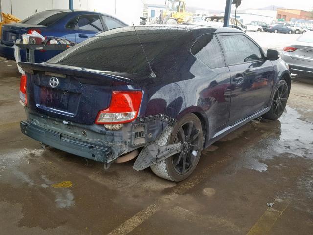 JTKJF5C72C3025888 - 2012 TOYOTA SCION TC ლურჯი ფოტო 4