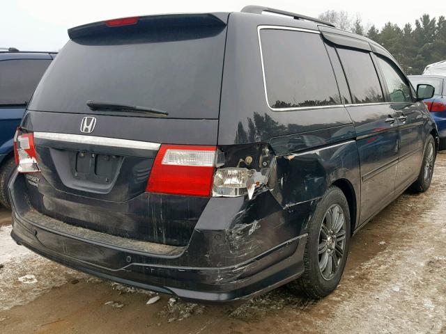 5FNRL38866B111608 - 2006 HONDA ODYSSEY TO BLACK photo 4