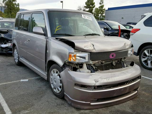 JTLKT324764108364 - 2006 TOYOTA SCION GRAY photo 1