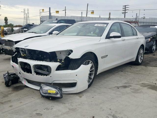 WBAYE8C57ED780666 - 2014 BMW 750 LI WHITE photo 2