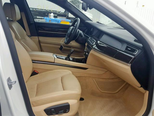WBAYE8C57ED780666 - 2014 BMW 750 LI WHITE photo 5