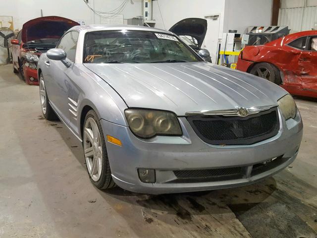 1C3AN69L94X018018 - 2004 CHRYSLER CROSSFIRE BLUE photo 1