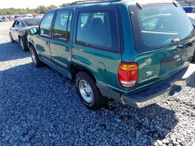 1FMZU32X8WUD18243 - 1998 FORD EXPLORER GREEN photo 3