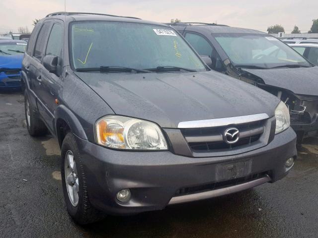 4F2CZ96185KM05316 - 2005 MAZDA TRIBUTE S GRAY photo 1