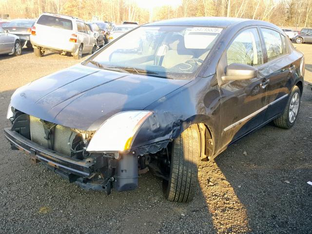 3N1AB6APXCL773758 - 2012 NISSAN SENTRA 2.0 BLACK photo 2