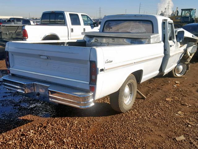 F10GCK08612 - 1972 FORD F100 WHITE photo 4