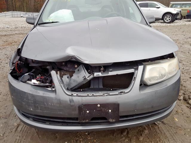 1G8AJ55F86Z106562 - 2006 SATURN ION LEVEL GRAY photo 9