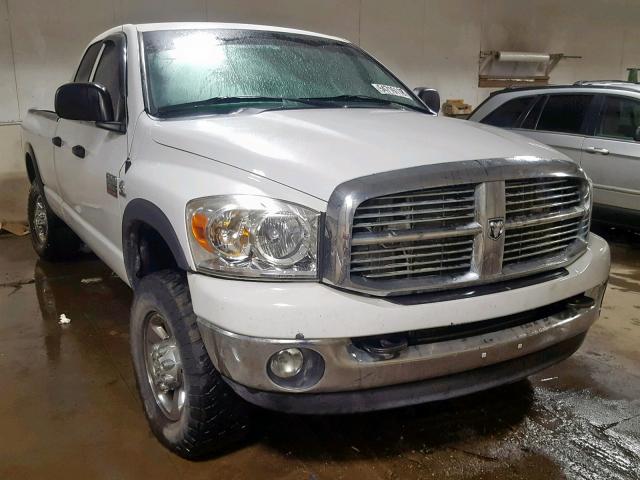 3D7KS28L09G500817 - 2009 DODGE RAM 2500 WHITE photo 1