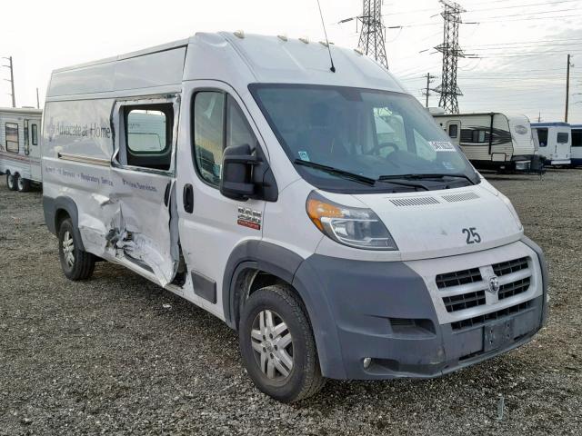 3C6TRVDG1EE117406 - 2014 RAM PROMASTER 白色 照片 1