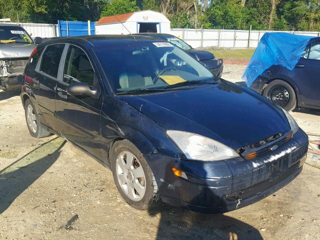 3FAFP37392R225811 - 2002 FORD FOCUS ZX5 BLUE photo 1