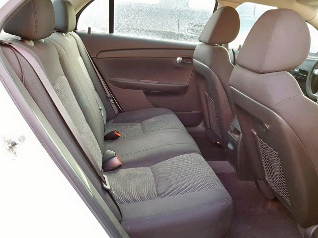 1G1ZC5E04AF324080 - 2010 CHEVROLET MALIBU 1LT WHITE photo 6