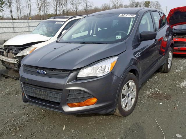 1FMCU0F76FUA73019 - 2015 FORD ESCAPE S GRAY photo 2