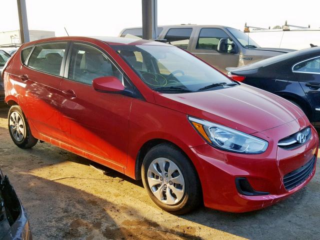 KMHCT5AE3HU337175 - 2017 HYUNDAI ACCENT SE RED photo 1