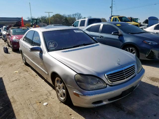 WDBNG75J82A225189 - 2002 MERCEDES-BENZ S 500 SILVER photo 1