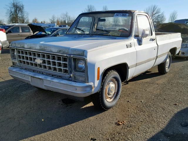 CCG44AZ131048 - 1980 CHEVROLET PICK UP WHITE photo 2