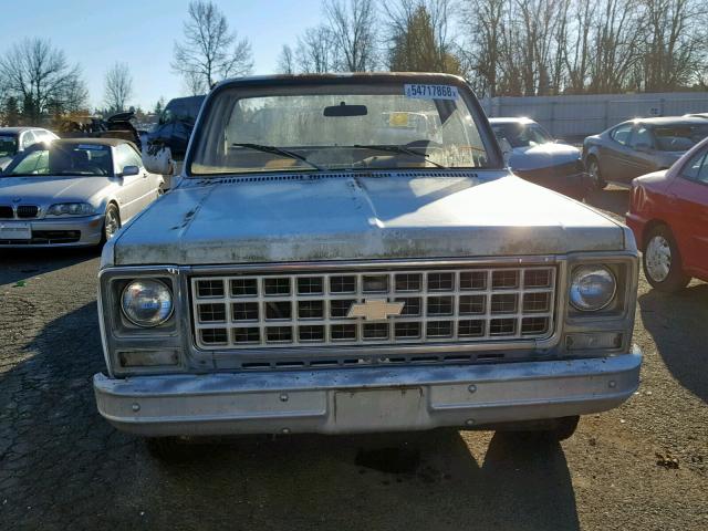 CCG44AZ131048 - 1980 CHEVROLET PICK UP WHITE photo 9