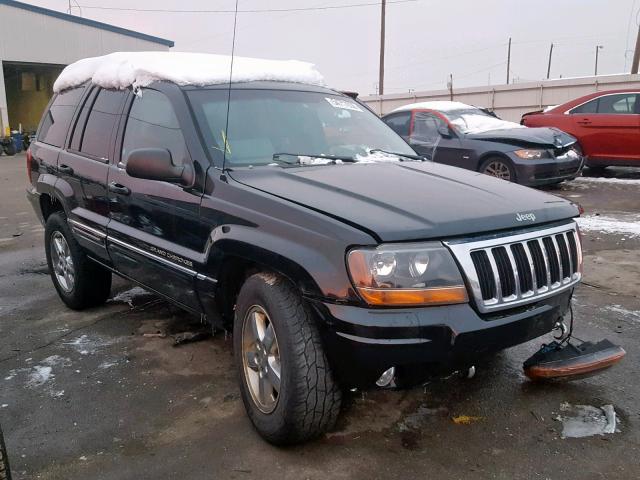 1J8GW68J64C312351 - 2004 JEEP GRAND CHER GRAY photo 1