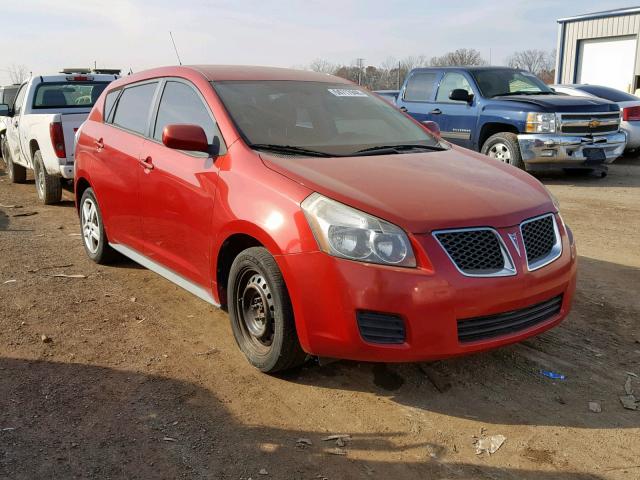 5Y2SP67849Z411980 - 2009 PONTIAC VIBE RED photo 1