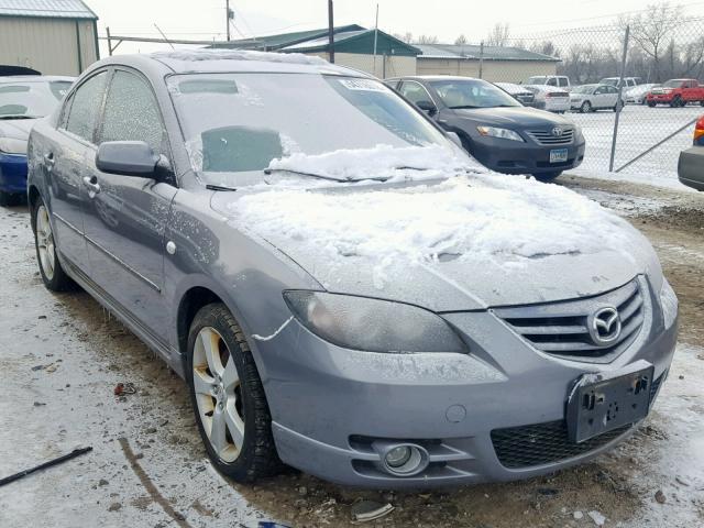 JM1BK323961478660 - 2006 MAZDA 3 S GRAY photo 1