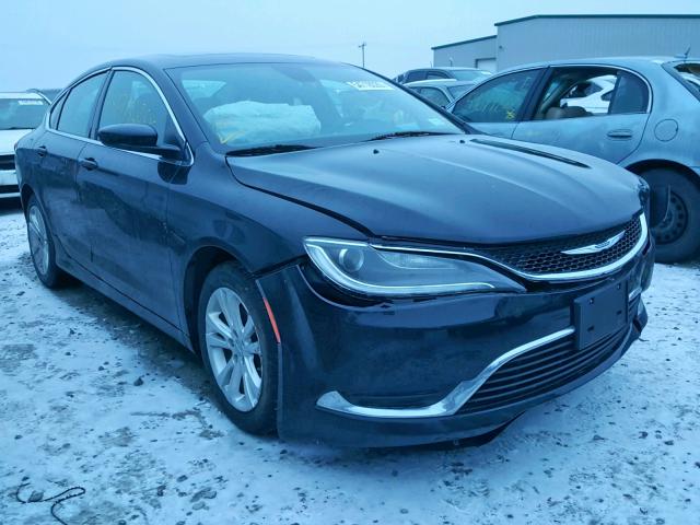 1C3CCCAB1GN122812 - 2016 CHRYSLER 200 LIMITE BLACK photo 1