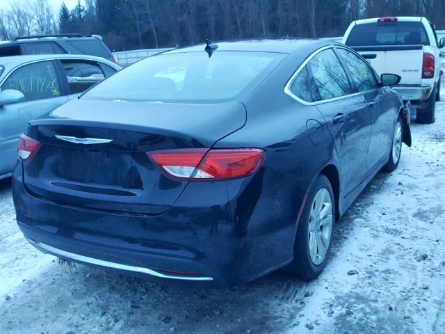 1C3CCCAB1GN122812 - 2016 CHRYSLER 200 LIMITE BLACK photo 4