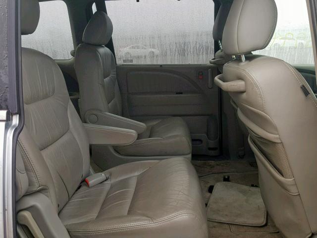 5FNRL38657B025951 - 2007 HONDA ODYSSEY EX SILVER photo 6