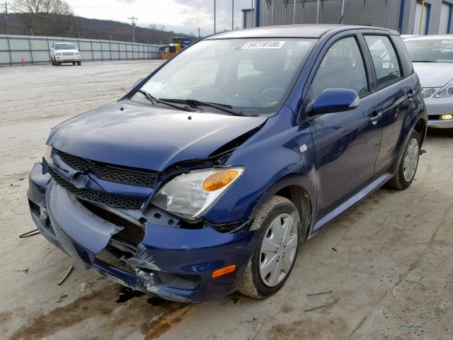 JTKKT624860142729 - 2006 TOYOTA SCION XA BLUE photo 2