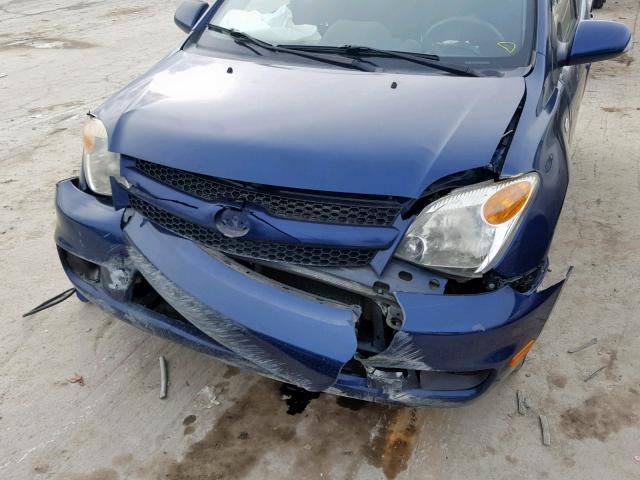 JTKKT624860142729 - 2006 TOYOTA SCION XA BLUE photo 9