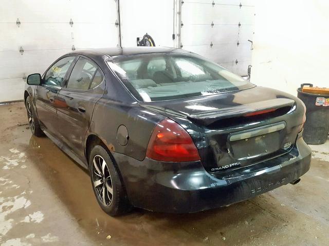 2G2WP552571122935 - 2007 PONTIAC GRAND PRIX BLACK photo 3