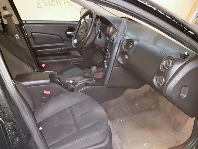2G2WP552571122935 - 2007 PONTIAC GRAND PRIX BLACK photo 5