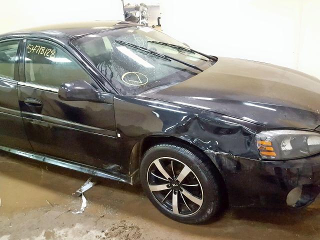 2G2WP552571122935 - 2007 PONTIAC GRAND PRIX BLACK photo 9