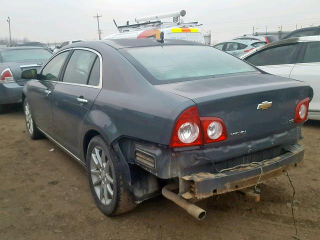 1G1ZK57B29F100741 - 2009 CHEVROLET MALIBU LTZ GRAY photo 3