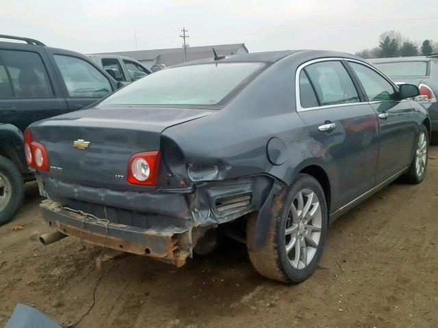 1G1ZK57B29F100741 - 2009 CHEVROLET MALIBU LTZ GRAY photo 4