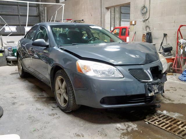 1G2ZH57N694113296 - 2009 PONTIAC G6 GT GRAY photo 1