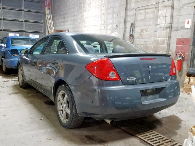 1G2ZH57N694113296 - 2009 PONTIAC G6 GT GRAY photo 3