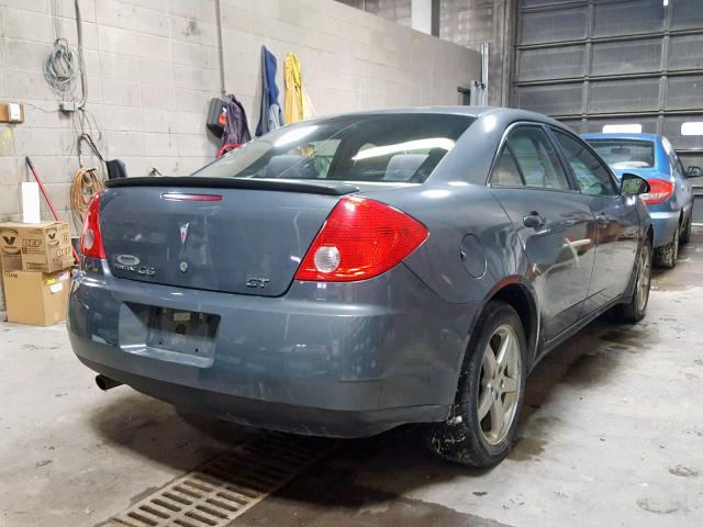 1G2ZH57N694113296 - 2009 PONTIAC G6 GT GRAY photo 4