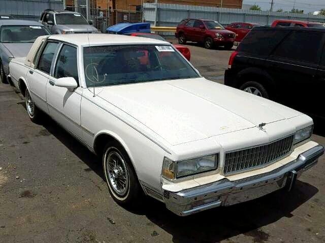 1G1BU51H0H9114420 - 1987 CHEVROLET CAPRICE CL WHITE photo 1