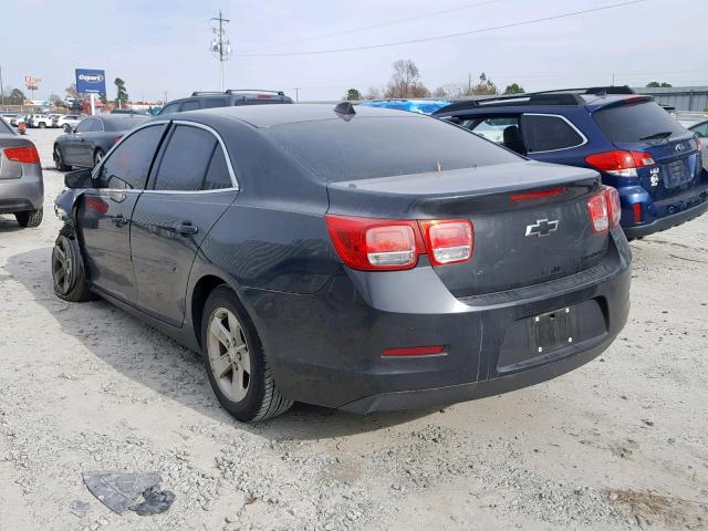 1G11B5SL9EF188257 - 2014 CHEVROLET MALIBU LS CHARCOAL photo 3