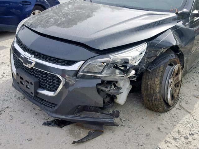 1G11B5SL9EF188257 - 2014 CHEVROLET MALIBU LS CHARCOAL photo 9