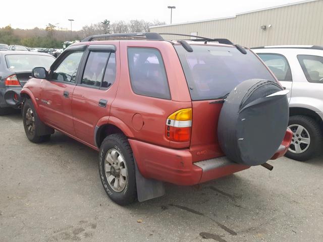 4S6CM58W3W4408374 - 1998 HONDA PASSPORT E 红色 照片 3