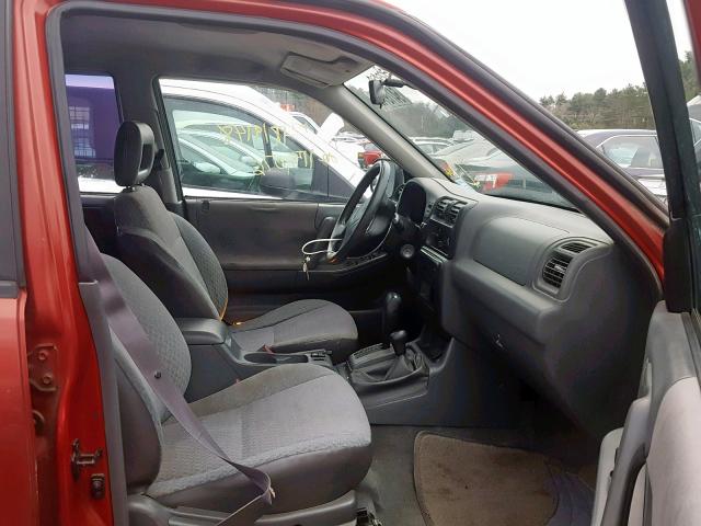 4S6CM58W3W4408374 - 1998 HONDA PASSPORT E 红色 照片 5