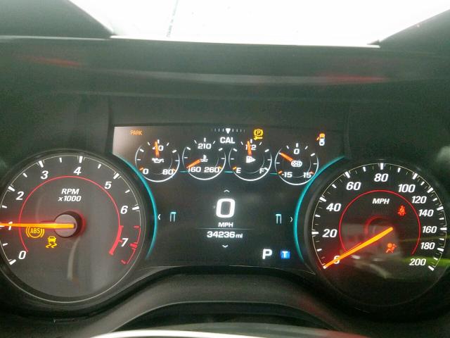 1G1FK1R63J0148025 - 2018 CHEVROLET CAMARO ZL1 石墨色 照片 8