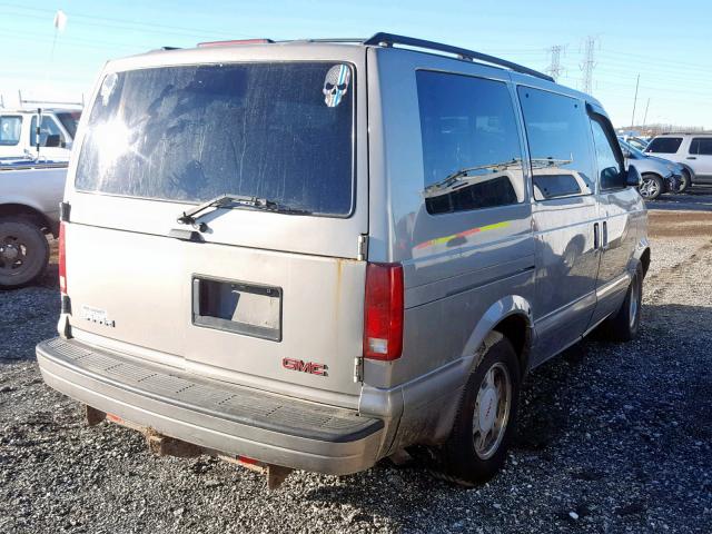 1GKDM19X83B505437 - 2003 GMC SAFARI XT SILVER photo 4