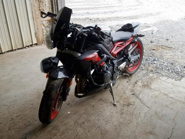 SMTL03NE0GT744761 - 2016 TRIUMPH MOTORCYCLE STREET TRI RED photo 2
