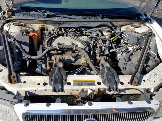 2G4WS52J231256054 - 2003 BUICK CENTURY CU WHITE photo 7