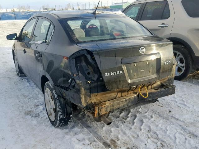 3N1AB61E37L688278 - 2007 NISSAN SENTRA 2.0 BLACK photo 3