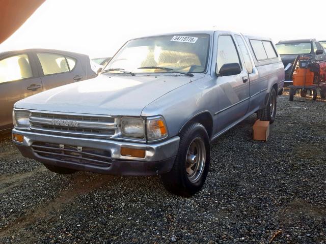 JT4RN93S3L5017005 - 1990 TOYOTA PICKUP 1/2 BLUE photo 2