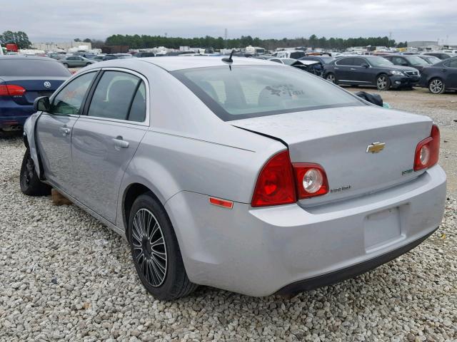 1G1ZA5EU0BF237853 - 2011 CHEVROLET MALIBU LS SILVER photo 3